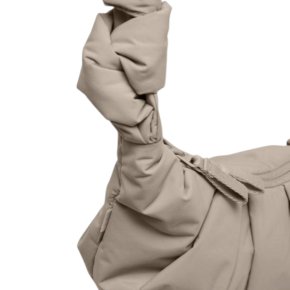 GOTBAG. PLEAT Moon bag small scallop