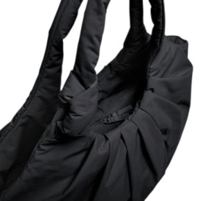 GOTBAG. PLEAT Tote bag black