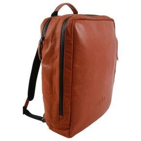 Aunts & Uncles Nagoya Rucksack 15" Lederfront glazed ginger