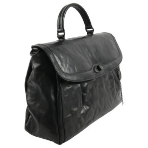  MRS VELVET PIE Henkeltasche black smoke