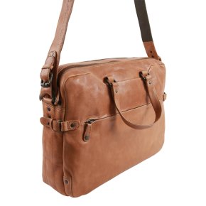  DORIAN Laptoptasche cognac