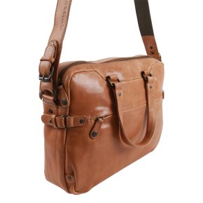 Aunts & Uncles EARL Laptoptasche cognac