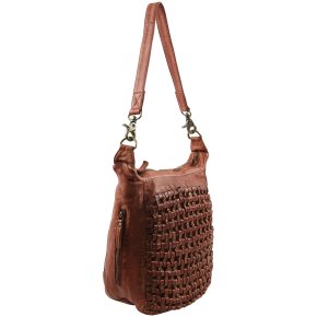 DEPECHE Schultertasche cognac