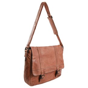 FredsBruder LAB Schultertasche dark camel