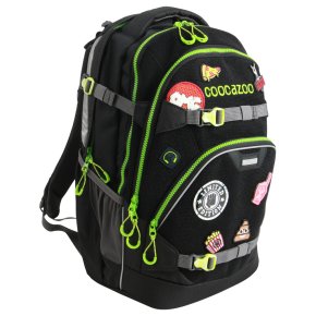 COOCAZOO Rucksack ScaleRale "Patchy" black