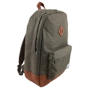 HERSCHEL HERITAGE CANTEEN crosshatch/tan