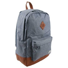 HERSCHEL HERITAGE CHAMBRAY crosshatch/tan