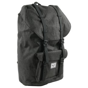 HERSCHEL LITTLE AMERICA BLACK/crosshatch