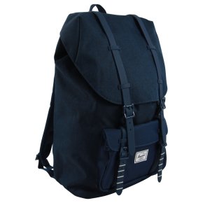 HERSCHEL LITTLE AMERICA Rucksack medieval blue crosshatch