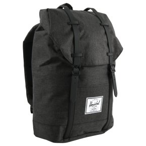 HERSCHEL RETREAT BLACK/crosshatch