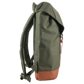 HERSCHEL RETREAT CL Rucksack dark olive/saddle brown