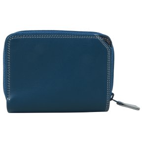 mywalit Small Wallet Zip Around Damenbörse denim