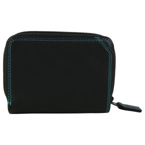 mywalit Small Wallet Zip Around Damenbörse black/pace