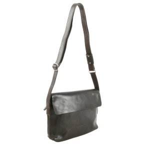 Saccoo MINAS Handtasche dark coffee