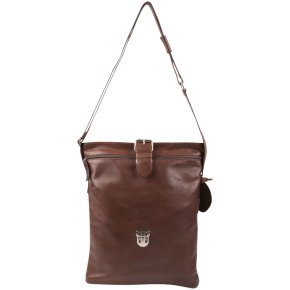 Saccoo Antonio Schultertasche brown