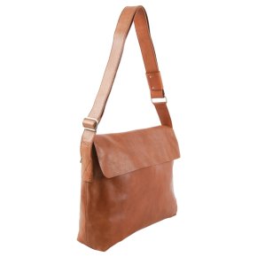 Saccoo MINAS L Schultertasche cognac