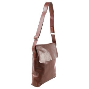 Saccoo SANTOS L Schultertasche choco