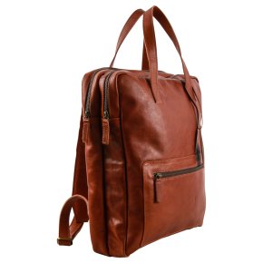 Saccoo Ramon BF Laptoprucksack cognac