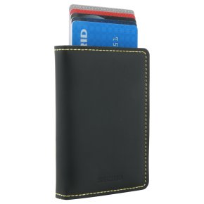 Secrid Slimwallet matte black & yellow