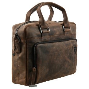 Strellson Richmond briefbag dark brown