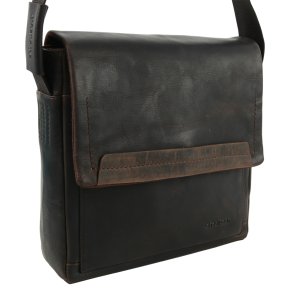 Strellson CAMDEN SVF Schultertasche dark brown