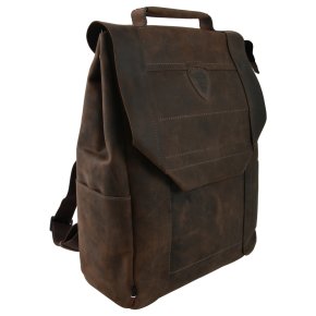 Strellson HUNTER Rucksack dark brown