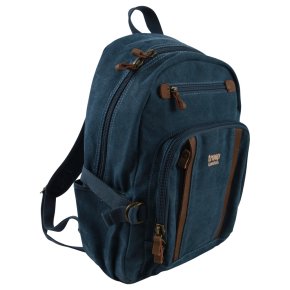 Troop London Backpack M Canvas blue