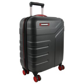 Travelite Vector 4w S Trolley schwarz