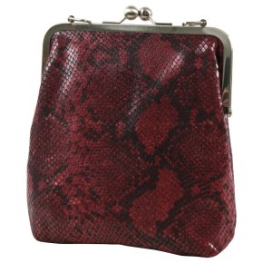 VOLKER LANG LOLA Handtasche snake violet