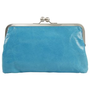 VOLKER LANG HILDEGARD Clutch vintage azzurro