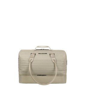 BARBARA & travelite BARBARA STEPP weekender satin nude