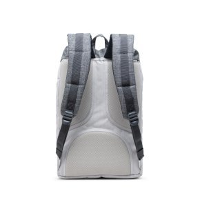 HERSCHEL LITTLE AMERICA MID Rucksack raven crosshatch vapor crosshatch/ tan