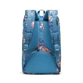 HERSCHEL LITTLE AMERICA MID Rucksack summer floral heaven blue