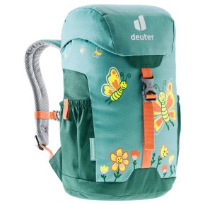 SCHMUSEBÄR  Kinderrrucksack dustblue-alpinegreen