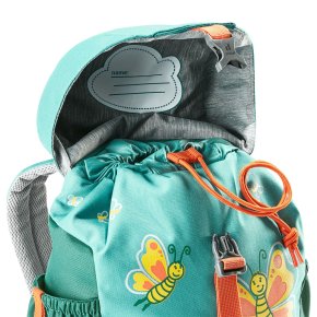 Deuter SCHMUSEBÄR  Kinderrrucksack dustblue-alpinegreen