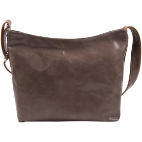 Augenthaler & Heberer ZEUS Schultertasche taupe/cuoio