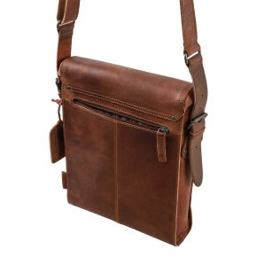  TYLER Postbag M vintage tan