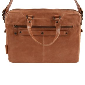  DORIAN Laptoptasche cognac