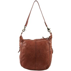 DEPECHE Schultertasche cognac