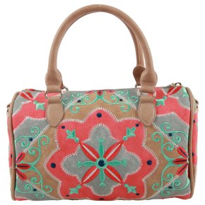 DESIGUAL MARY JACKSON BOWLING BAG coral