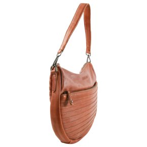 FredsBruder HERZBLATT Schultertasche cognac