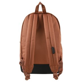 HERITAGE CLASSICS Rucksack mit Laptopfach saddle brown/black