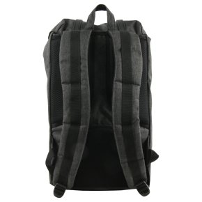 HERSCHEL LITTLE AMERICA BLACK/crosshatch