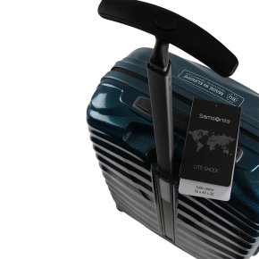 Samsonite Lite-Shock 55/20 Curv-Schalenkoffer petrol blue