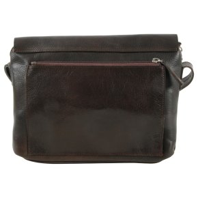 Saccoo MINAS Handtasche dark coffee