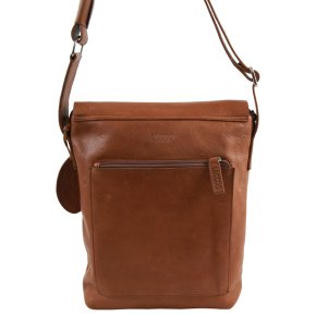 Saccoo Santos M Schultertasche cognac