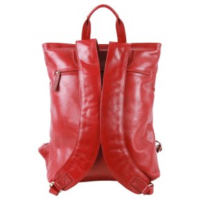 Saccoo MUSTERS Laptoprucksack red