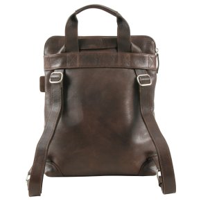 Saccoo CHILA L Rucksack dark coffee