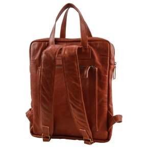 Saccoo Ramon BF Laptoprucksack cognac