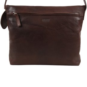 Saccoo Antonio L  Schultertasche brown